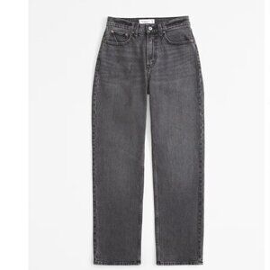 Abercrombie & Fitch High Rise Vintage Straight Jean
